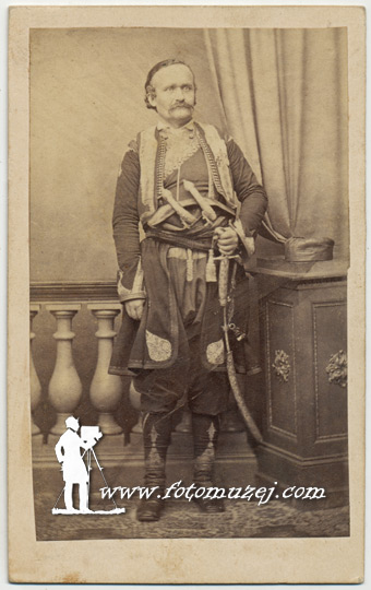 Luka Vukalović, vođa Ustanka u Hercegovini 1852-1862 (autor Florijan Gantenbajn)