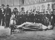 Ustanak pariske komune, oboren stub vendome, 16. maj 1871.