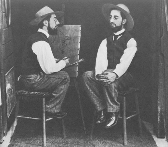 Dvostruki portret henri de toulouse-lautreca