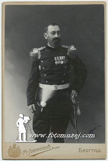 Andra Milivojević, artilj. Pukovnik (autor Milan Jovanović)