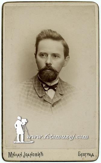 Gospodin sa brkovima i bradom (autor Milan Jovanović)