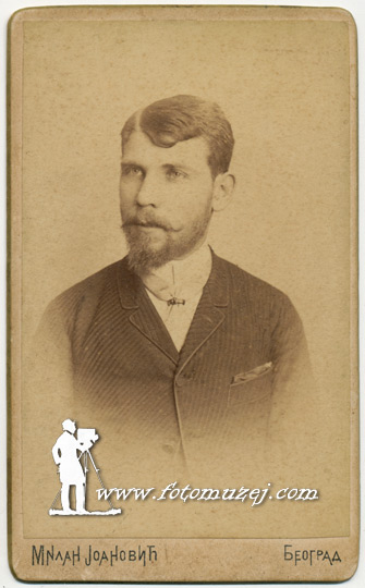 Muškarac sa bradom i brkovima (autor Milan Jovanović)