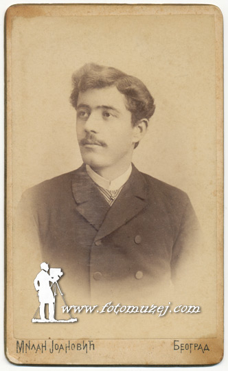 Muškarac sa brkovima (autor Milan Jovanović)