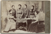 Kosara Milojković,Hermina Rot, Ljubica Petrović,Magdalena Valker,Novka Petrović i Danica Lazarević