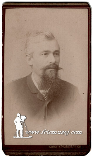 Muškarac sa bradom i brkovima (autor Đoka Kraljevački)