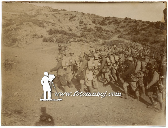 Napredovanje Srpske vojske na donjoj danilovoj Kosi, 1917. godine (autor Nepoznati Autor)