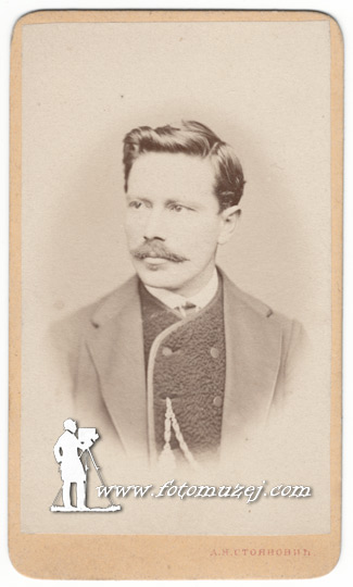 Muškarac sa brkovima (autor Anastas Stojanović)