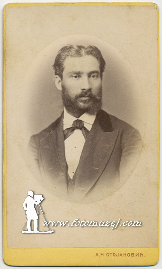 Muškarac sa bradom (autor Anastas Stojanović)