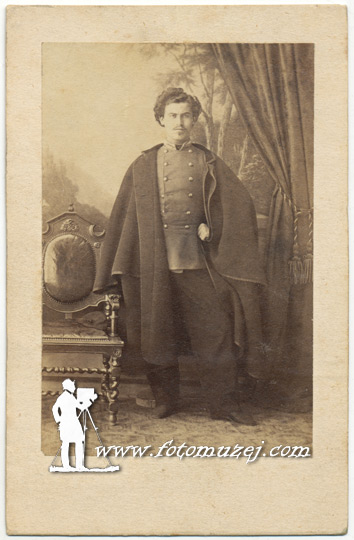Srpski oficir (autor Anastas Stojanović)