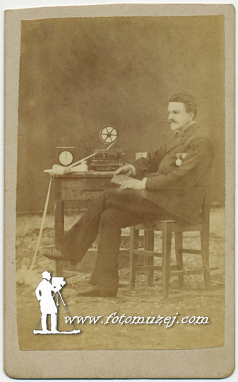 Telegrafista Sava M. Stojanović (autor Petar Aranđelović)