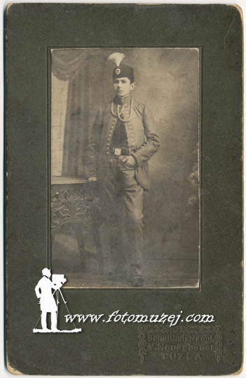 Đak Blaško u sokolskoj uniformi (autor V. Neugebauer)