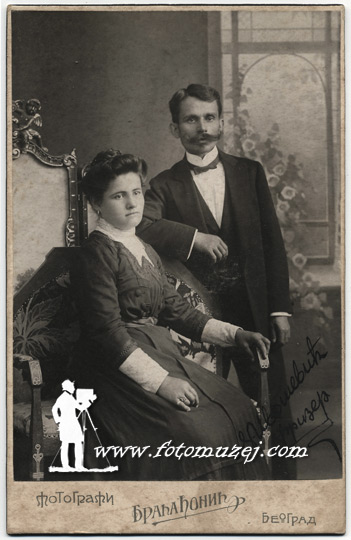 Frizer Ivašević sa ženom (autor Ljubiša Đonić)