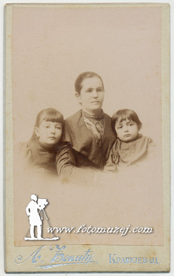 Majka sa decom (autor Ljubiša Đonić)