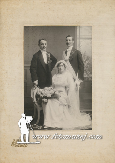 Mladenci Dara i Miša (autor Milan Đonić)