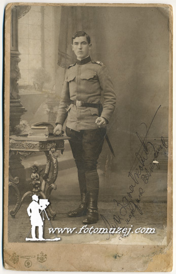 Potporučnik Aca Zdravković (autor Spira Dimitrijević)