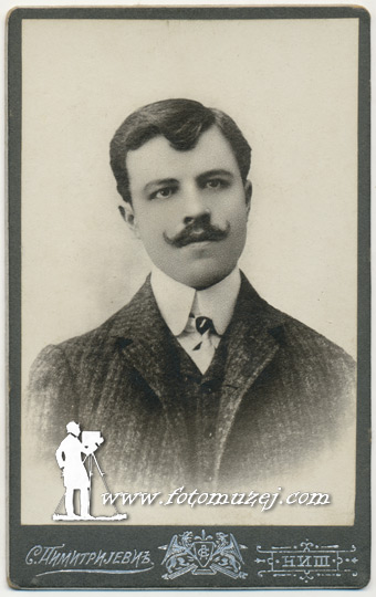 Muškarac sa brkovima (autor Spira Dimitrijević)