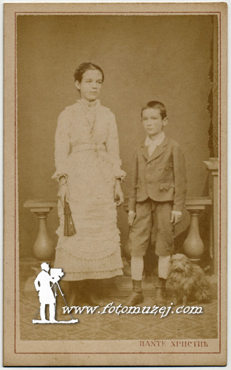 Sestra i brat sa psom (autor Panta Hristić)