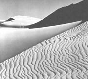 Peščane dune, oceano, kalifornija