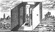 Athanasius kircfier. prenosna camera obscura, 1646.