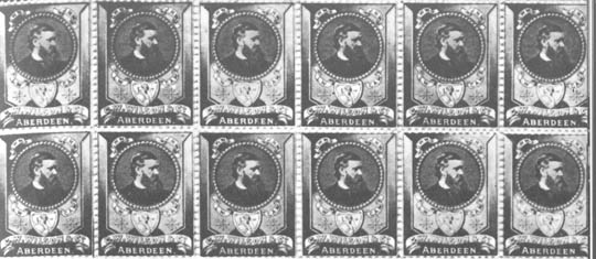 Tabak fotografija „poštanska marka” sa portretom georgea washingtona