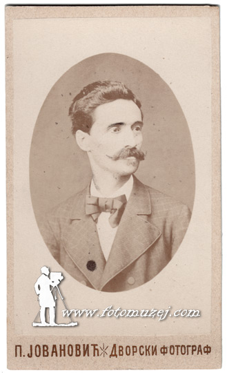 Muškarac sa brkovima (autor Petar Jovanović)