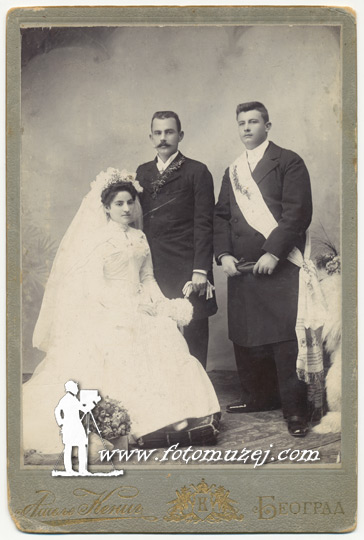 Mladenci i stari svat (Atelje Kenig)