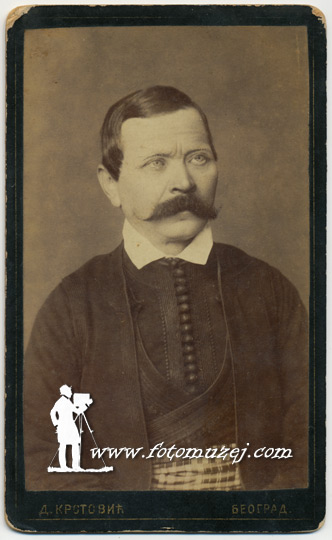 Muškarac u narodnom odelu (Krstić) (autor Dimitrije Krstović)