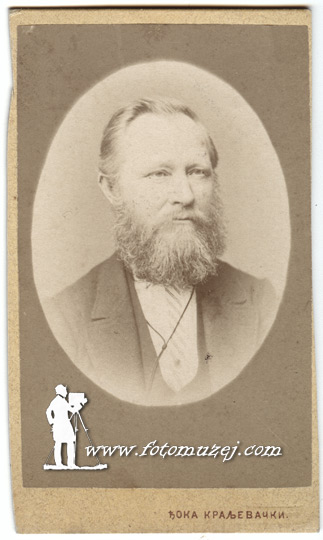 Muškarac sa bradom i brkovima (autor Đoka Kraljevački)