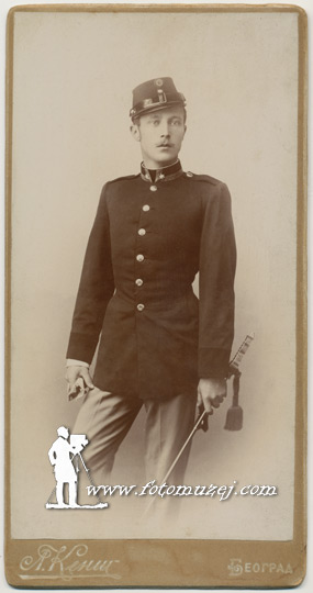 Pitomac sa sabljom (autor Leopold Kenig)