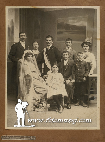 Svadba-Petra i Andjelije Zagorčić (autor Kosta Makević)