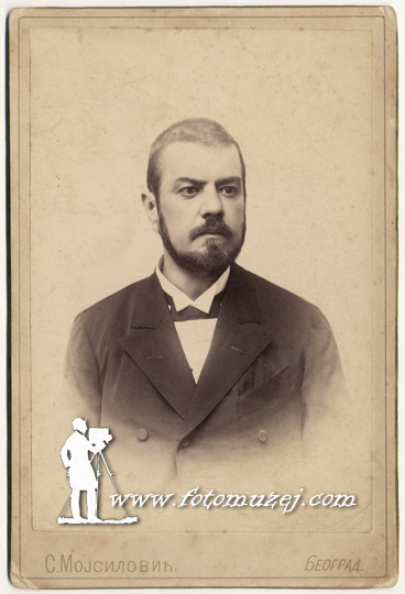 Muškarac sa bradom i brkovima (autor Savitaj Mojsilović)
