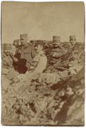 Na osmatračnici Gruniški Vis, 1918. godine