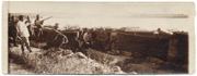 Odbrana Beograda, srpske straže pored Save, 1914. godine