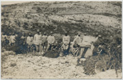 Poljska baterija na pložaju Gorničevo, 1916.g.