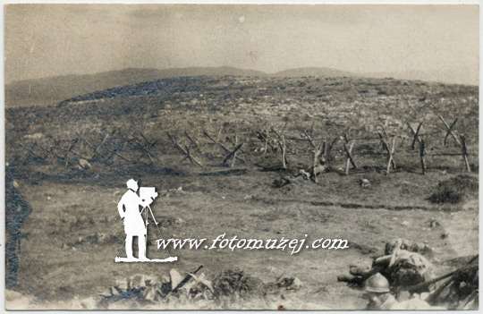 Prepreke na Ostrovskim položajima, 1916.g. (autor V. Vuković)