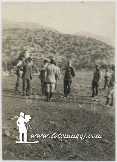 Nikole Pašić, Drašković, general Vasić komadant III armije, 1916.g. (autor V. Vuković)