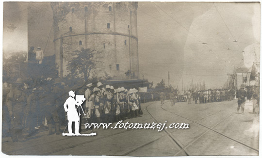Doček Grčkog kralja u Solunu, 1918.g. (autor V. Vuković)