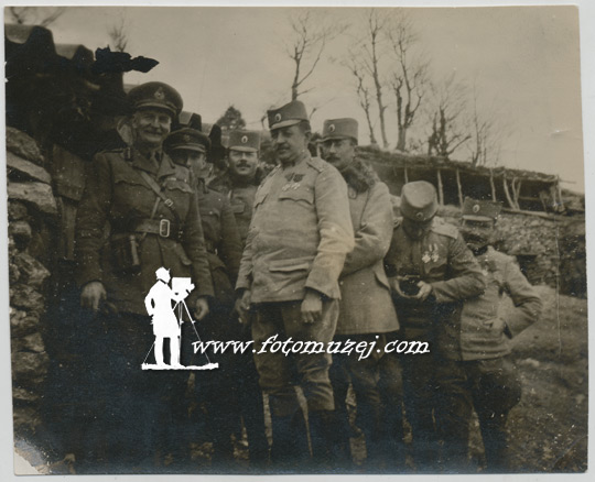 Engleski general Korkran u štabu I Vardarske brigade, 1917.godine 02 (autor V. Vuković)