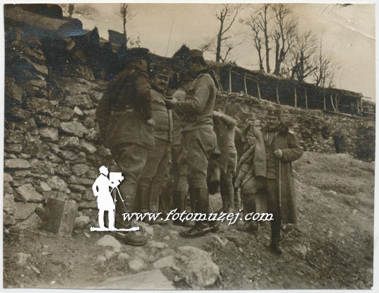 Engleski general Korkran u štabu I Vardarske brigade, 1917.godine 04 (autor V. Vuković)