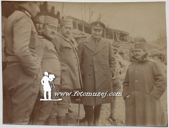 Engleski general Korkran u štabu I Vardarske brigade, 1917.godine 01 (autor V. Vuković)