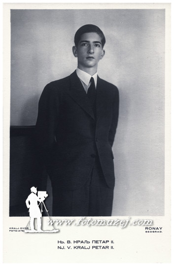 Kralj Petar II Karađorđević (autor  Ronai)