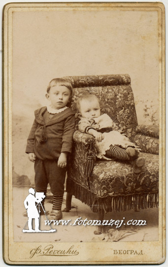 Božidar i Vojislav Jovanović (autor Franc Regecki)