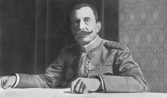 Vojvoda P. Bojović, diktira armijsku zapovest za napad na protivnika. (autor Nepoznati )