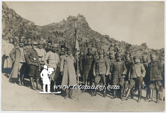 Sa slave II konjičkog puka, Crna Čuka 1917. godine (autor Milan Vukašinović)