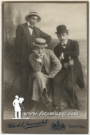 Trojica mladića (autor Ivan Živković)